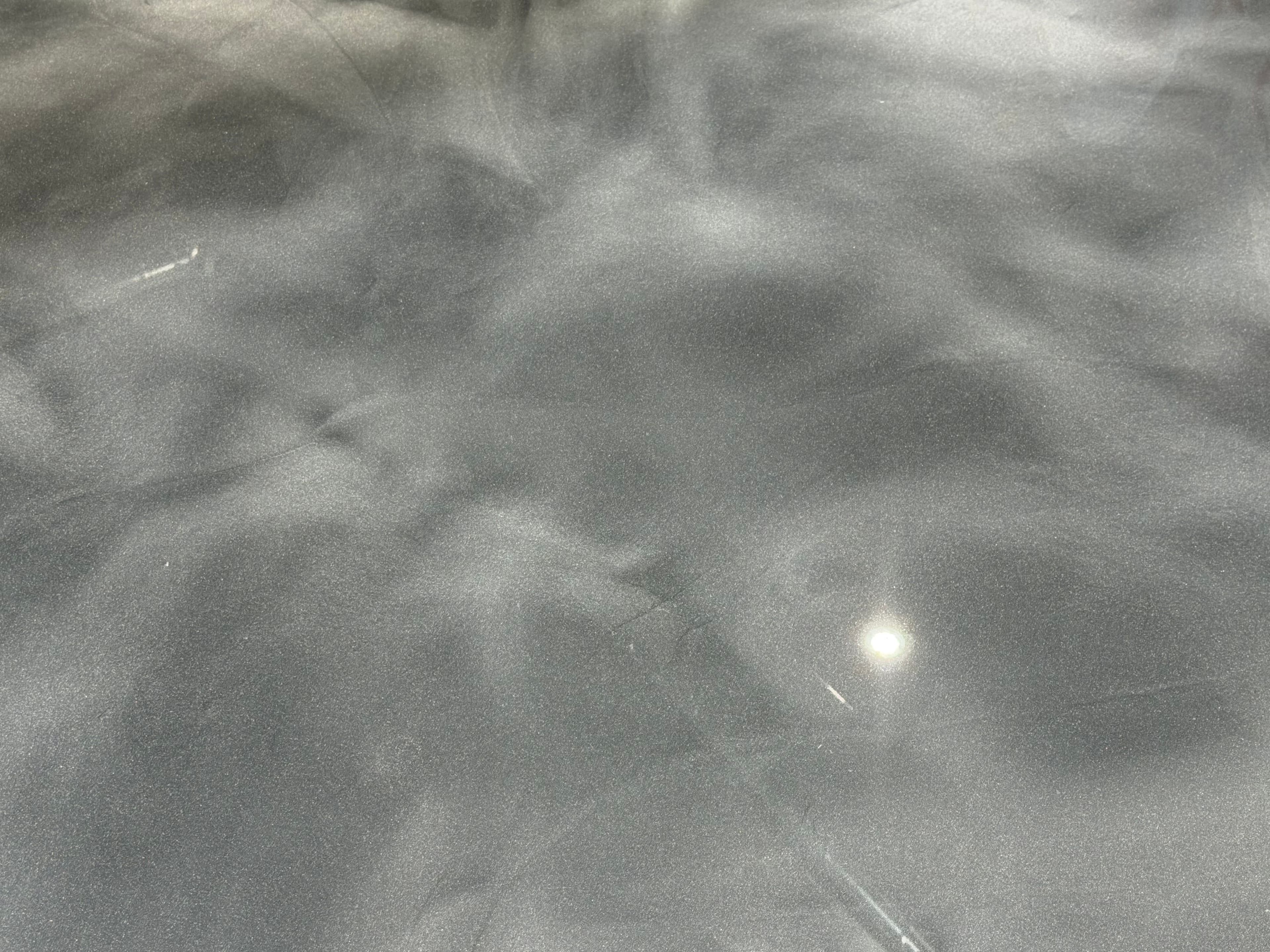 Silver and charcoal metallic epoxy floor by Colin Coatings, Des Moines, Iowa