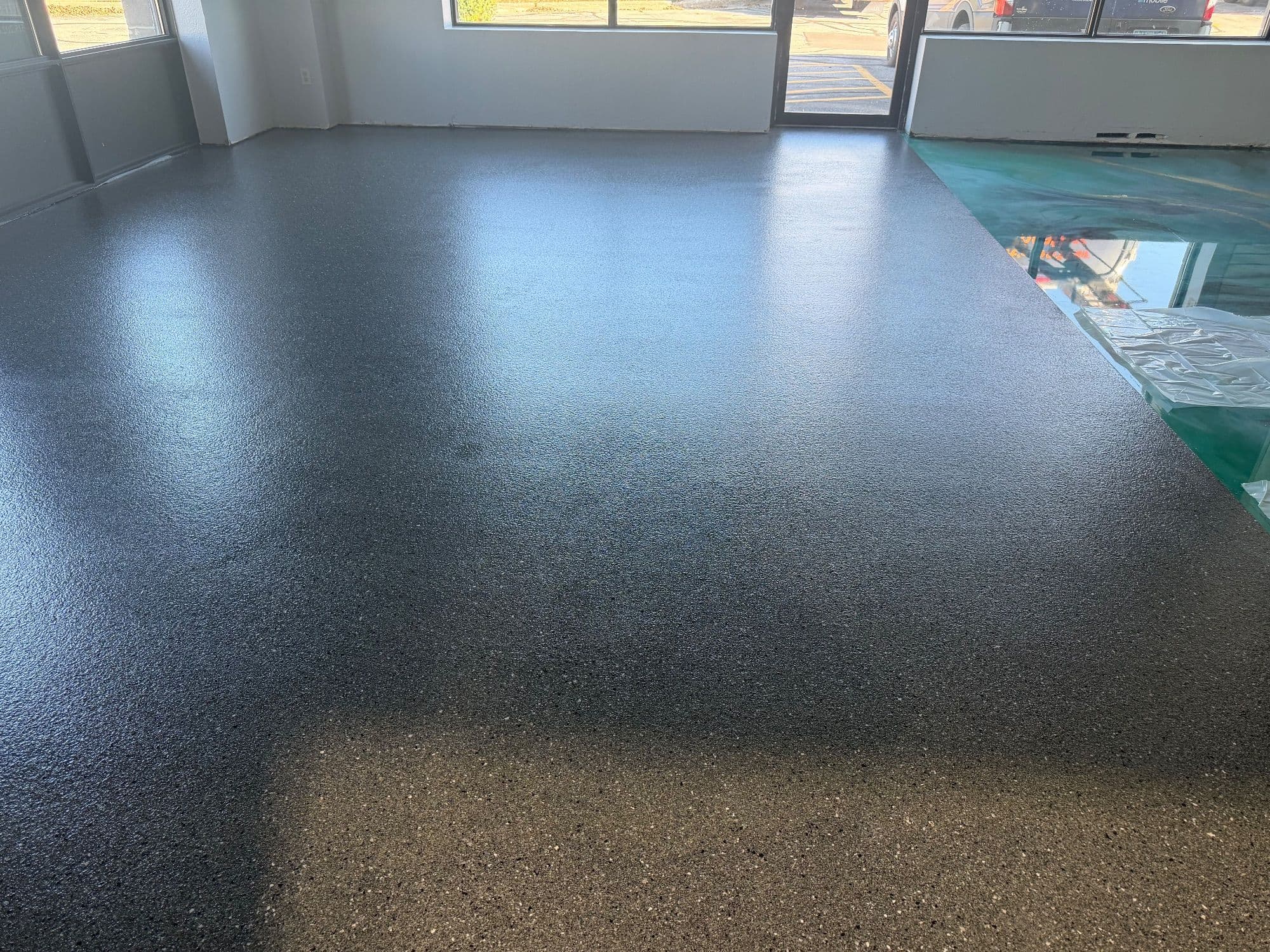 After Epoxy flooring Clive